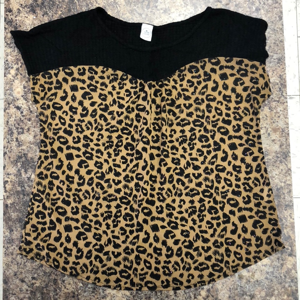 Leopard Print Blouse